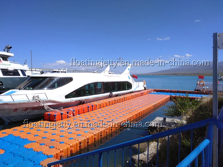 Modular Plastic Floating Bridge Platform in China