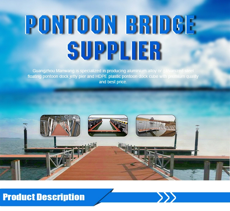 Pontoon Bridge Price Dinghy Aluminium Pontoon Floating Platform