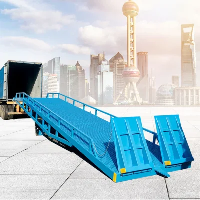 Wholesale Electric Hydraulic Lifting Platform Mobile Boarding Bridge Container Loading Portable Loading Dock Ramp Platform