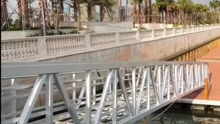 2019 New Design Aluminium Welding Pontoon Bridge  Floating Platform Floating Dock