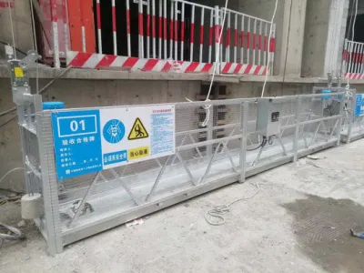 Aluminum Temporary Suspended Access Electric Hoist Scaffold