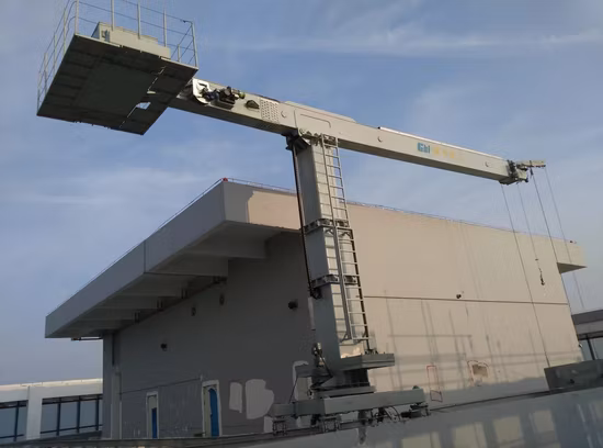 Cleaning Equipment Building Glass Support Customize Building Maintenance Unit (BMU)