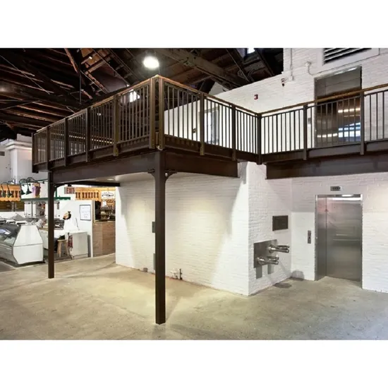 SP236 Warehouse Storage Steel Shelving System Metal Mezzanine Racking Industrial Structure Platform
