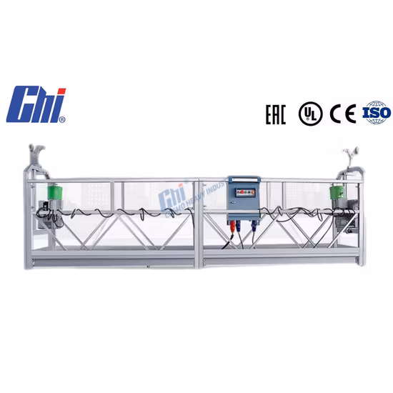 Zlp630 Zlp800 Construction Building Hanging Suspended Platform Gondola Cradle